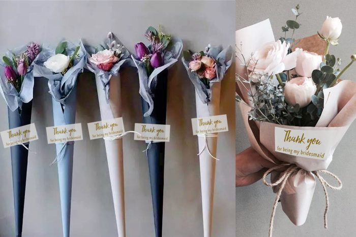 accesorii florale pentru domnisoarele de onoare